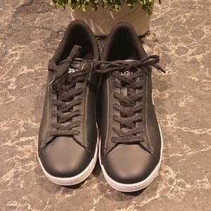 Sleek Black Men's Sneakers